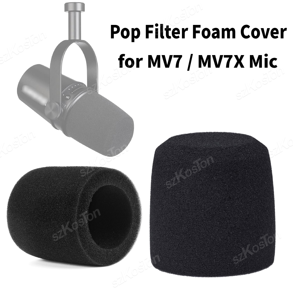 Shure Mic Mv7 - Microphone Pop Filter for Shure MV7