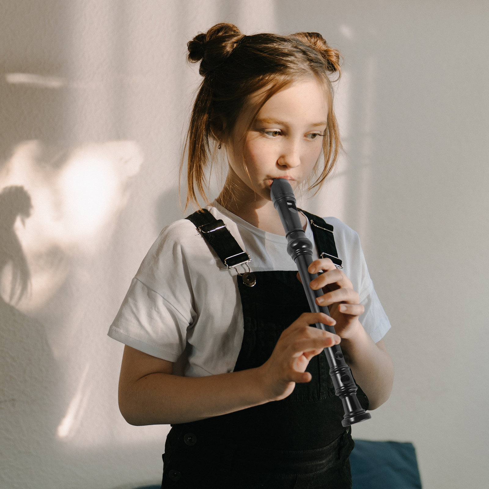 8 Hole Black Transparent ABS S - Soprano Recorder Plastic review and price