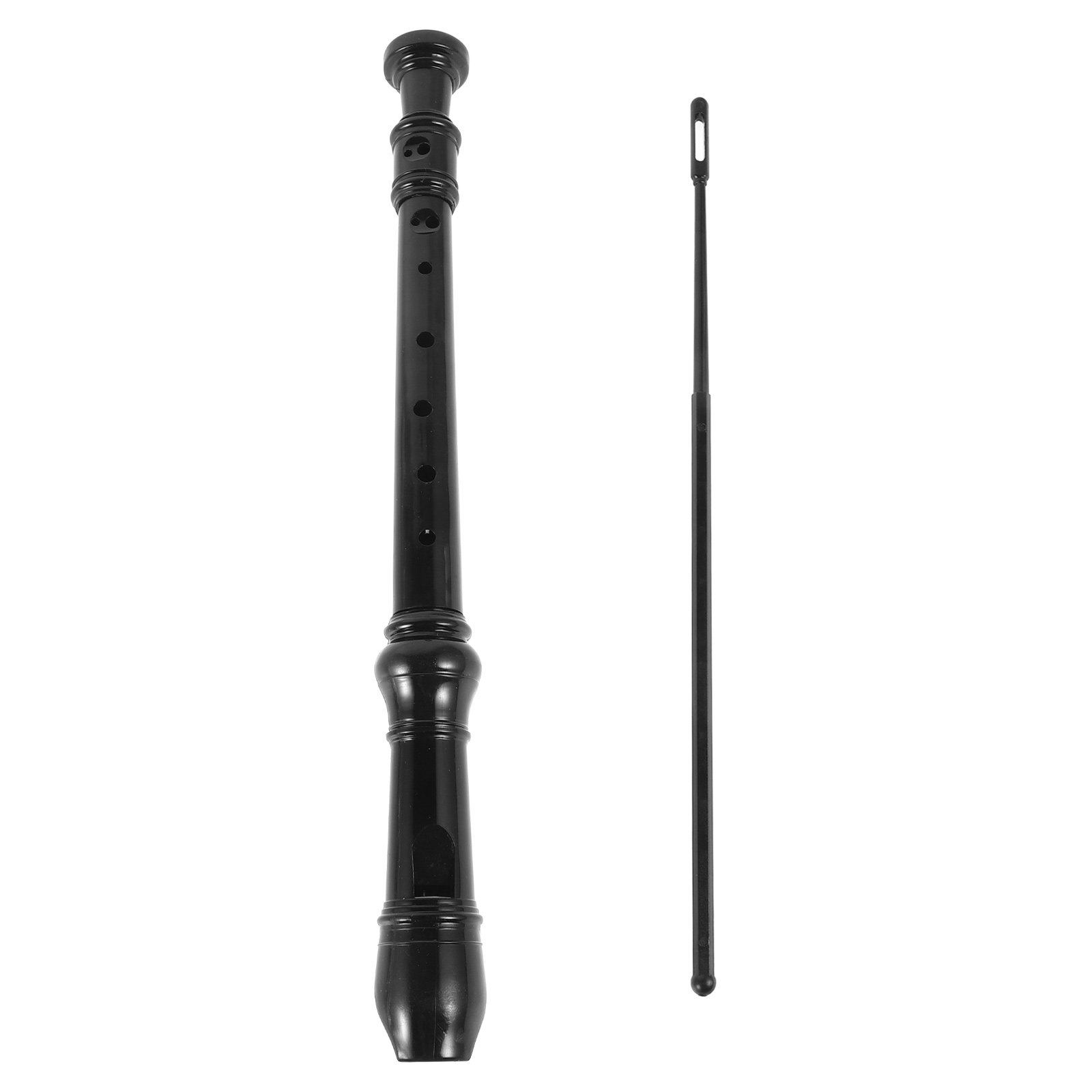8 Hole Black Transparent ABS S - Soprano Recorder Plastic review and price
